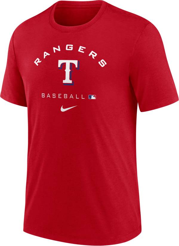 Nike Men's Texas Rangers Red Early Work T-Shirt product image