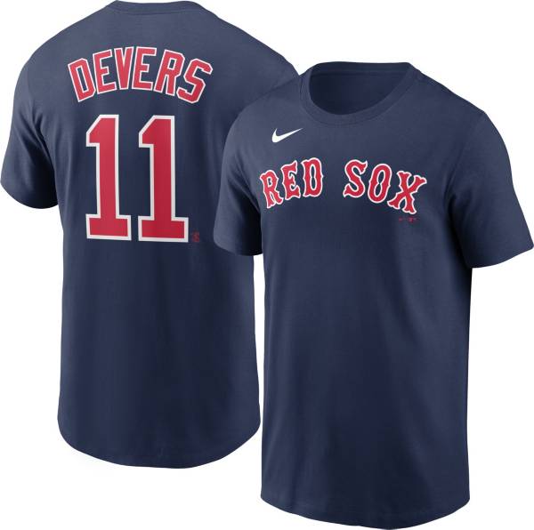 Nike Men's Boston Red Sox Rafael Devers #11 Navy T-Shirt product image