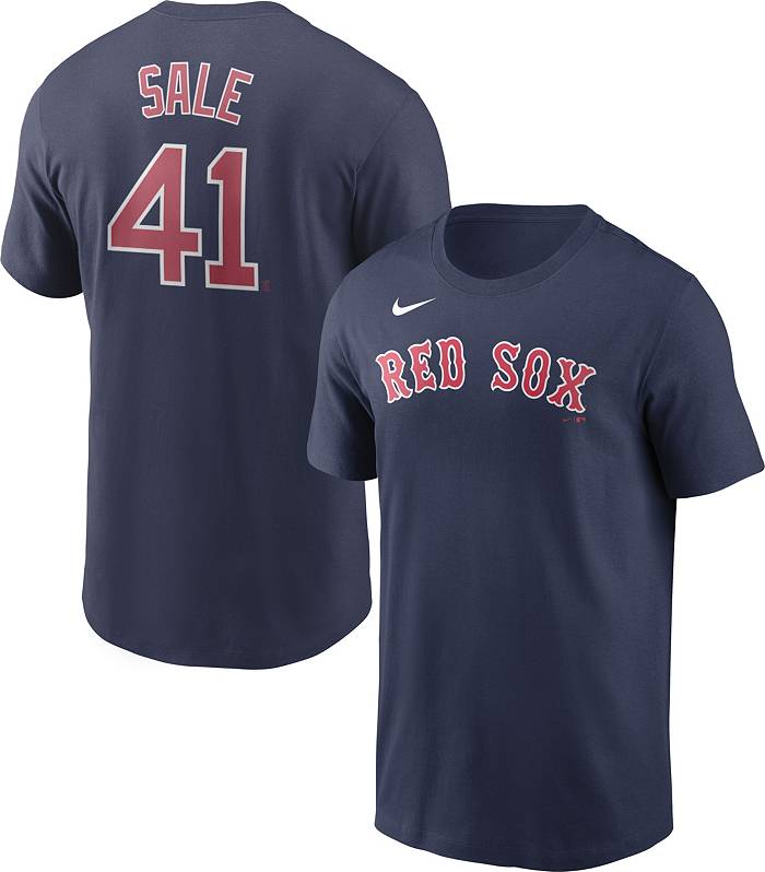 Nike Men's Chris Sale White Boston Red Sox Home Replica Player Name Jersey