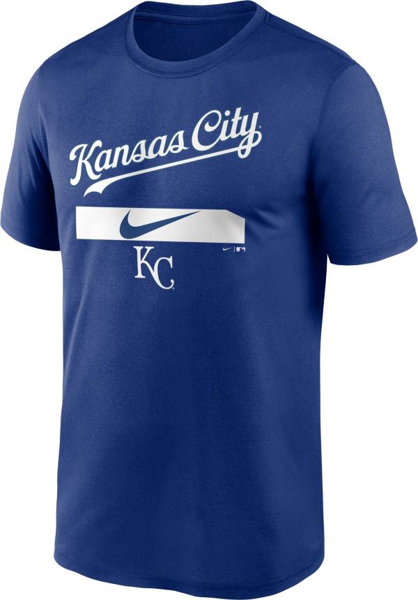 Nike Men's Kansas City Royals Royal Blue Practice Cotton T-Shirt product image