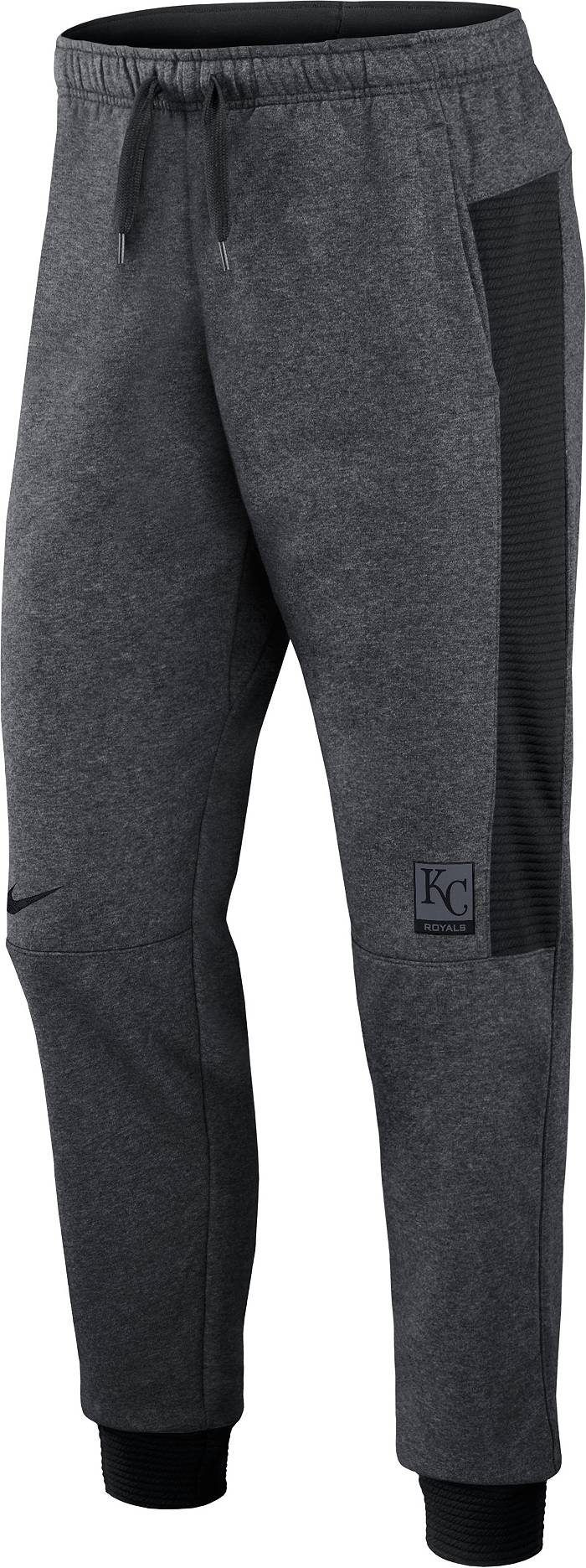 Nike Men's Kansas City Royals Gray Dri-FIT Flux Joggers