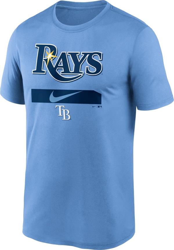 Nike Men's Tampa Bay Rays Blue Practice T-Shirt