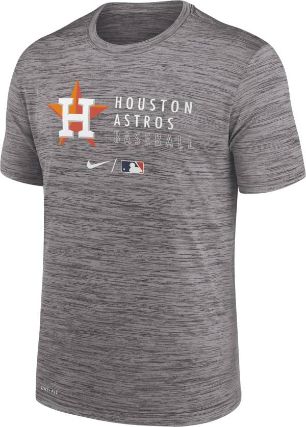 Nike Men's Houston Astros Grey Authentic Collection Velocity Practice T-Shirt product image