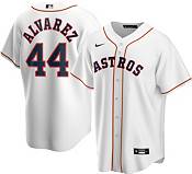 Nike Youth Houston Astros Yordan Alvarez #44 White Replica Baseball Jersey