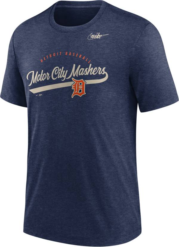 Nike Men's Detroit Tigers Navy Nickname T-Shirt