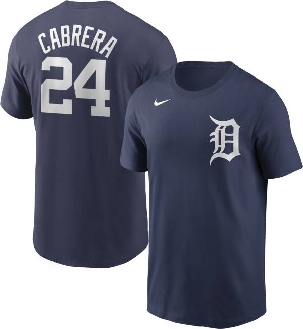 Nike Men's Detroit Tigers Miguel Cabrera #24 Navy T-Shirt product image
