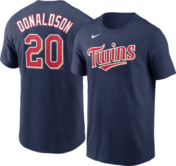 Nike Men's Minnesota Twins Josh Donaldson #20 Navy T-Shirt