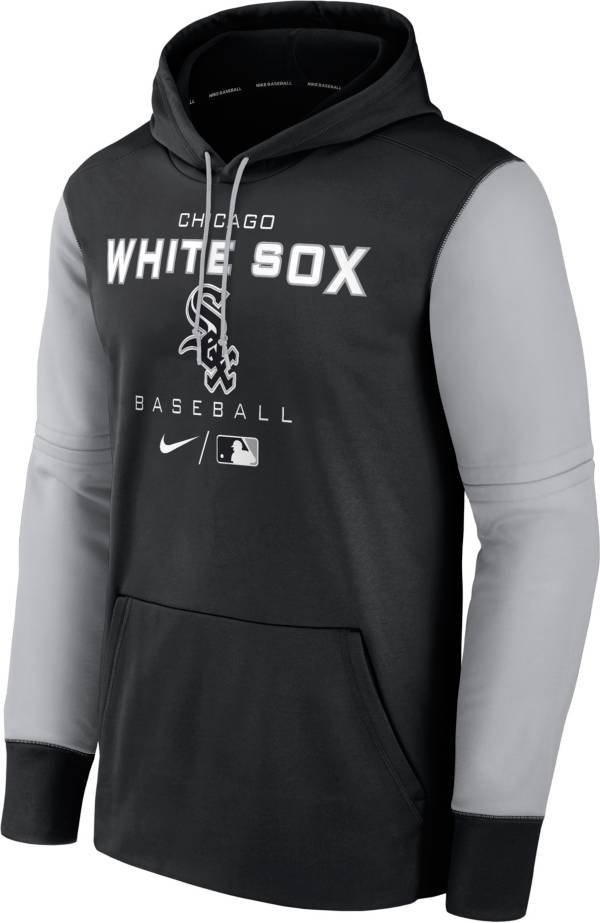 Nike Men's Chicago White Sox Black Therma-FIT Hoodie product image