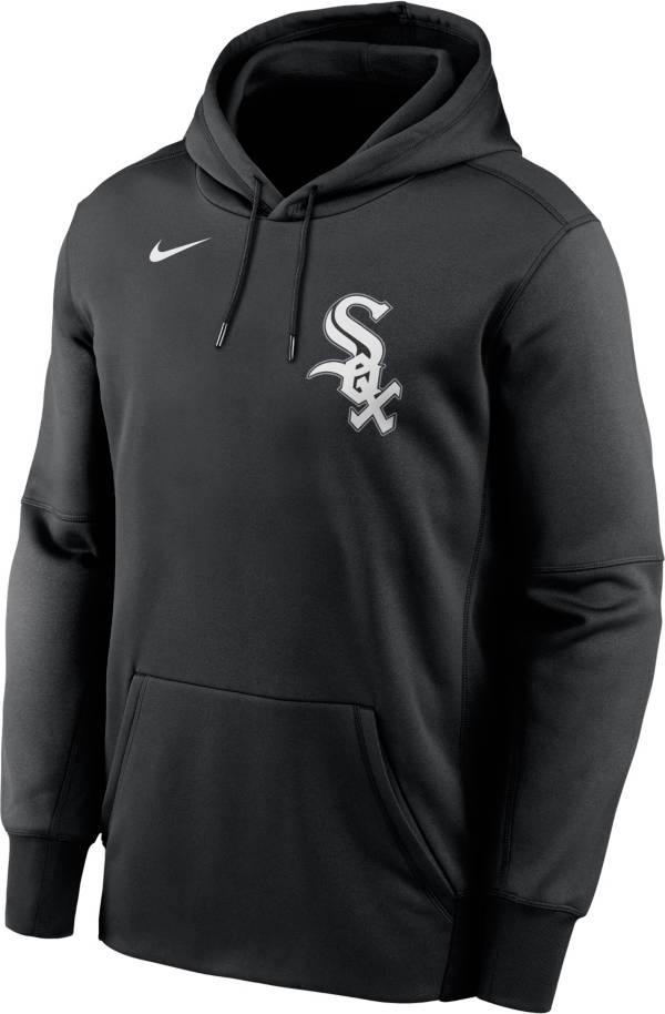 Nike Men's Chicago White Sox Black Therma Fleece Hoodie product image