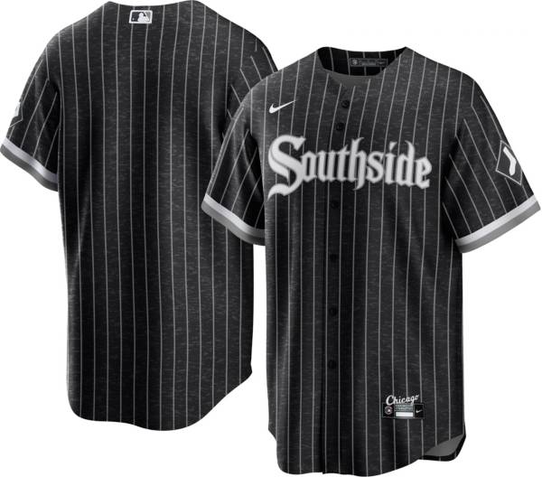 Nike Men's Chicago White Sox Black 2021 City Connect Cool Base Jersey