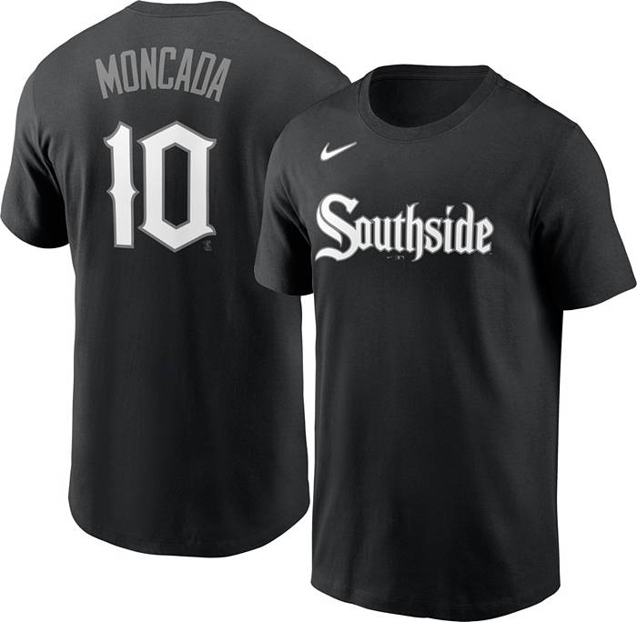 Men's Nike Yoan Moncada Black Chicago White Sox City Connect Replica Player Jersey, S