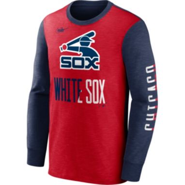 sorry, Nike Men's Chicago White Sox Navy Split Long Sleeve T-Shirt is currently out of stock