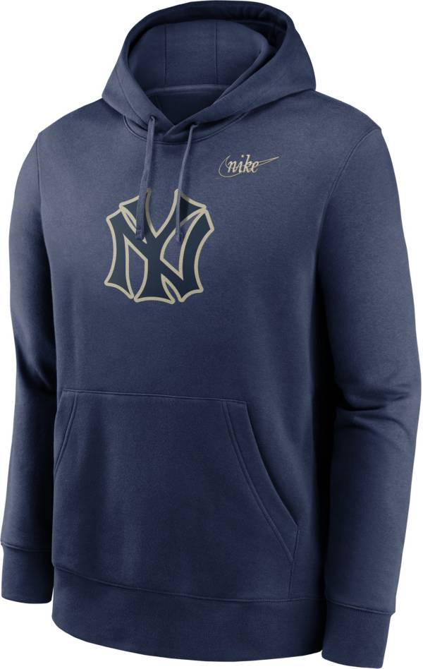 Nike Men's New York Yankees Navy Club Hoodie