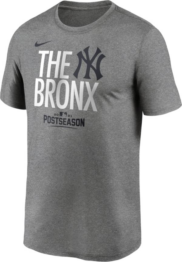 Nike Men's New York Yankees 2021 Postseason Authentic Collection 'The Bronx' T-Shirt