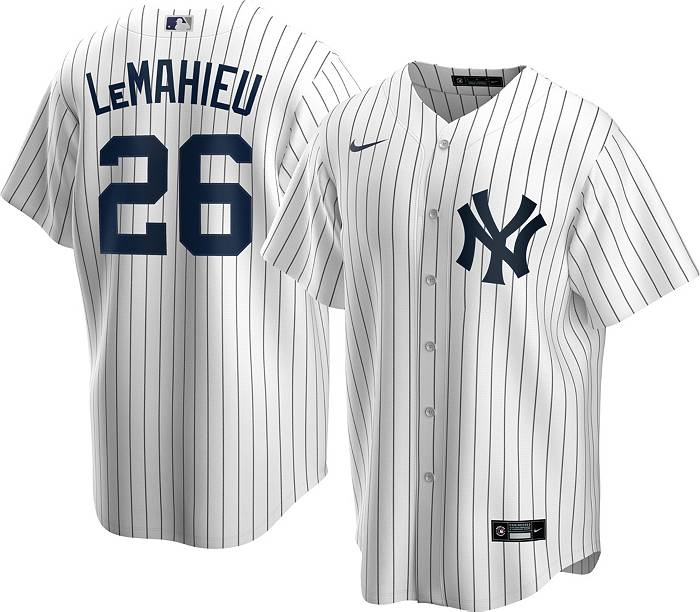 DJ LeMahieu New York Yankees Game-Used #26 Gray Jersey vs. Texas