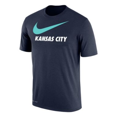 sorry, Nike Kansas City Swoosh Navy T-Shirt is currently out of stock