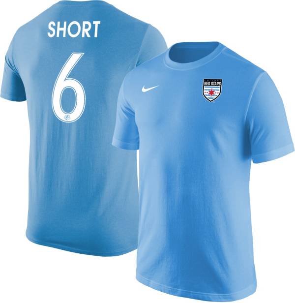 Nike Chicago Red Stars Casey Short #6 Blue T-Shirt product image