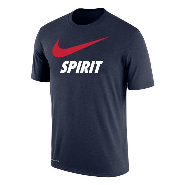 Nike Washington Spirit Swoosh Navy T-Shirt product image