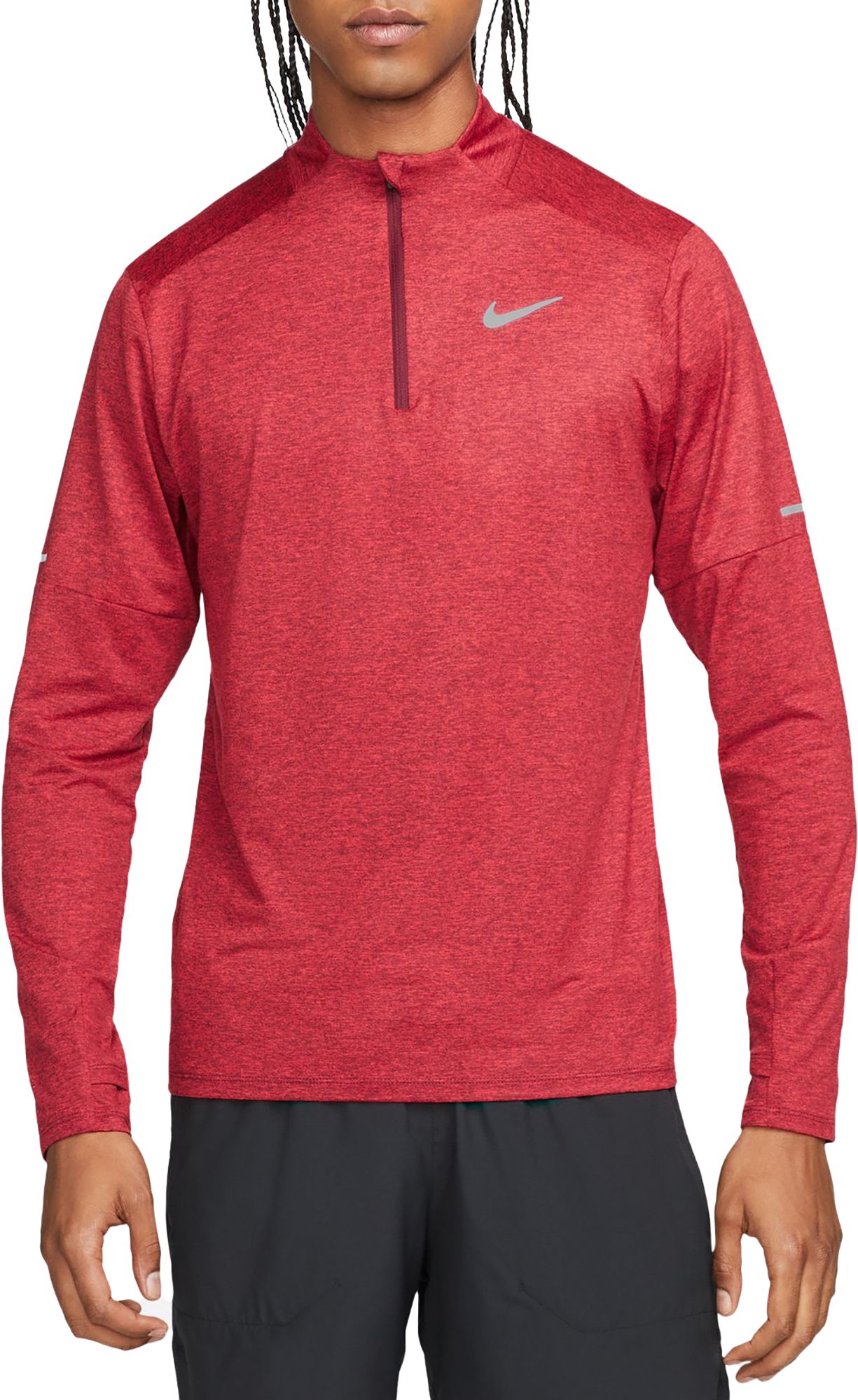 nike long sleeve dri fit quarter zip