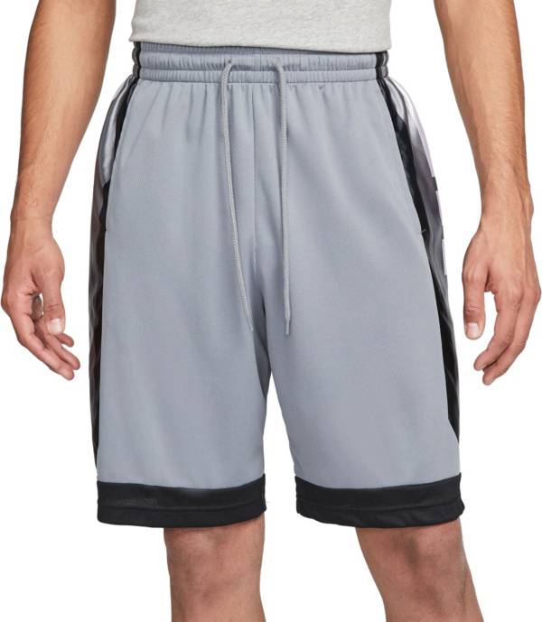 White dri fit outlet shorts