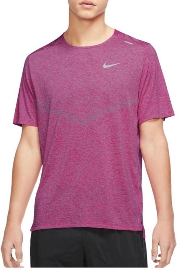 Plantando árboles igualdad Buzo Nike Men's Dri-FIT Rise 365 Short Sleeve Running T-Shirt | Dick's Sporting  Goods