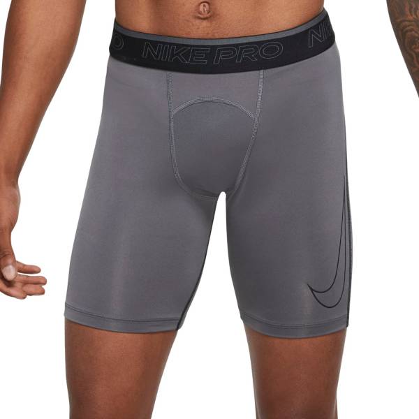 NIKE INC Mens PRO Dri-Fit COMPRESSION SHORT SMOKE GREY - Paragon Sports