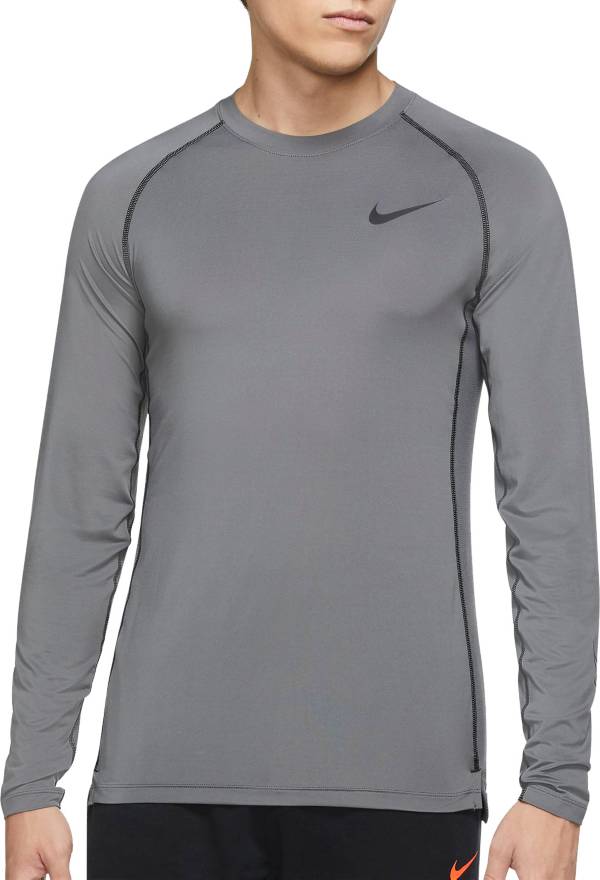 Nike Pro Men's Dri-FIT Slim Long-Sleeve Fitness Top.