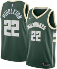 Facsimile Autographed Khris Middleton Milwaukee Green Reprint Laser Auto Basketball  Jersey Size Men's XL at 's Sports Collectibles Store