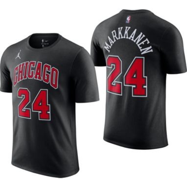 sorry, Nike Men's Chicago Bulls Lauri Markkanen #24 Black T-Shirt is currently out of stock