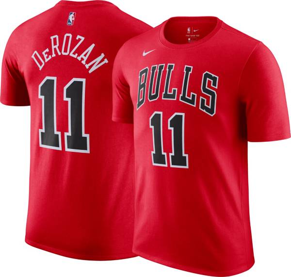 Nike Men's Chicago Bulls DeMar DeRozan #11 Red Dri-FIT Swingman Jersey, XXL | Holiday Gift