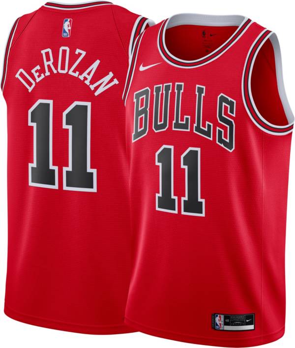 Red Nike NBA Chicago Bulls DeRozan #11 Jersery - JD Sports Global