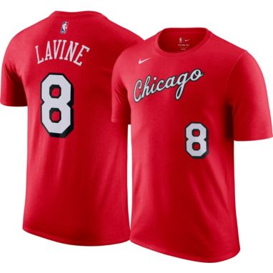 sorry, Nike Men's 2021-22 City Edition Chicago Bulls Zach LaVine #8 Red Cotton T-Shirt is currently out of stock