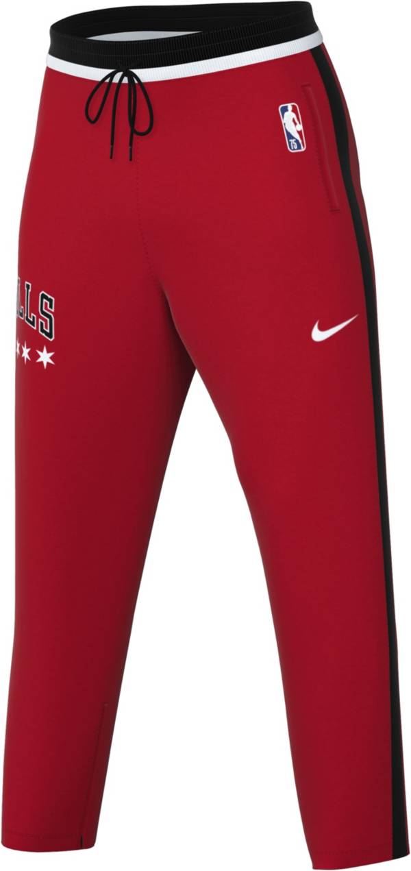 Nike Men's 2021-22 City Edition Chicago Bulls Red Showtime Dri-Fit Sweatpants product image
