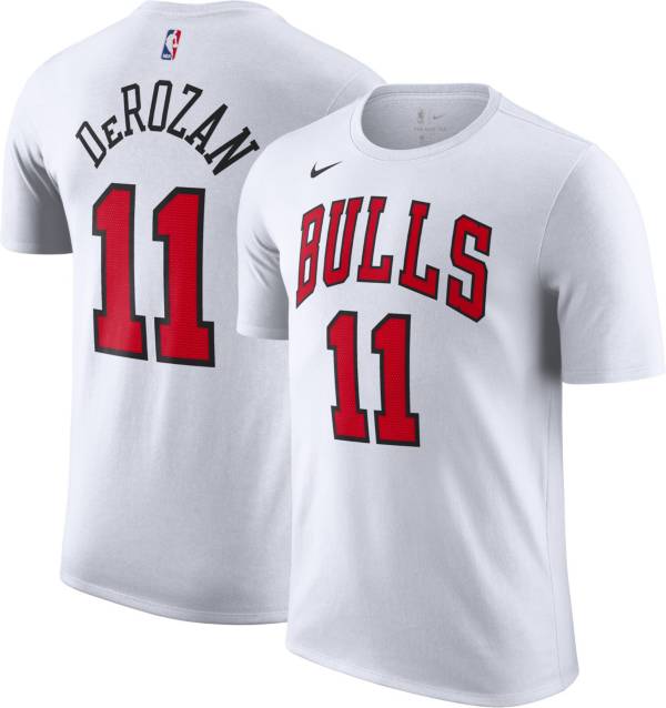 Destino Fonética raíz Nike Men's Chicago Bulls DeMar DeRozan #11 White Player T-Shirt | Dick's  Sporting Goods