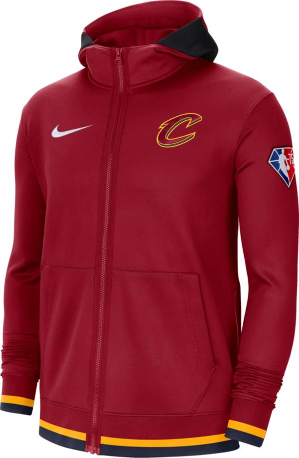 Nike Men's Cleveland Cavaliers Red Dri-Fit Hoodie