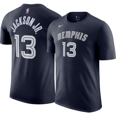 sorry, Nike Men's 2021-22 City Edition Memphis Grizzlies Jaren Jackson Jr #13 Blue Cotton T-Shirt is currently out of stock