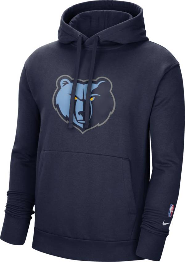 Nike Men's Memphis Grizzlies Navy Fleece Hoodie