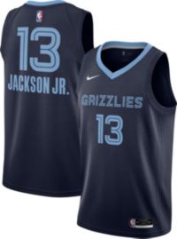 Nike / Youth 2021-22 City Edition Memphis Grizzlies Jaren Jackson Jr. #13  Blue Swingman Jersey