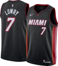 Nike Men's 2022-23 City Edition Miami Heat Kyle Lowry #7 White Dri-Fit Swingman Jersey, Large