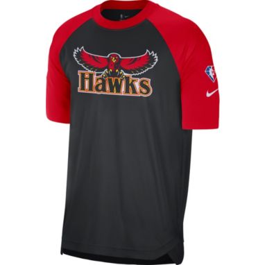 sorry, Nike Men's 2021-22 City Edition Atlanta Hawks Black Dri-Fit Pregame Shirt is currently out of stock