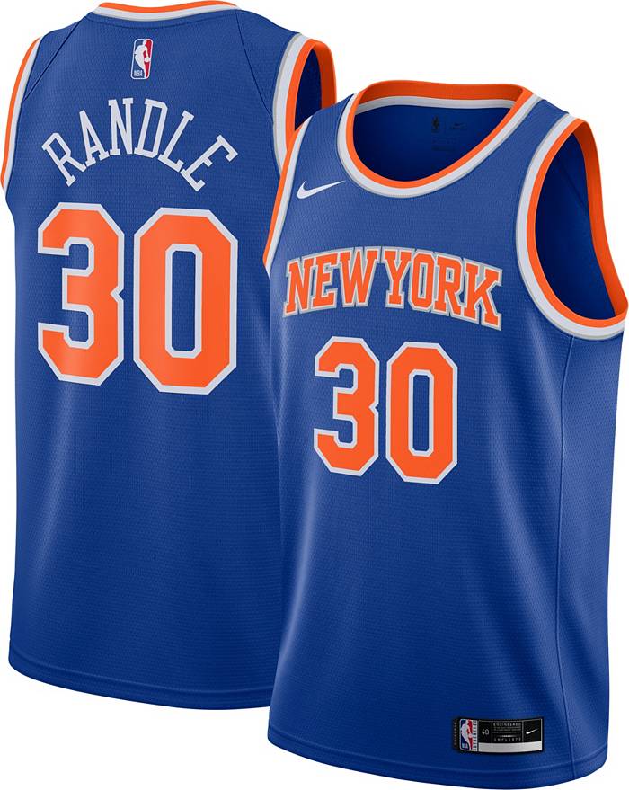 Nike Youth New York Knicks Julius Randle #30 Navy Dri-FIT Swingman Jersey