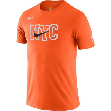 sorry, Nike Men's 2021-22 City Edition New York Knicks Orange Dri-Fit Logo T-Shirt is currently out of stock