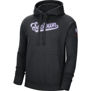 sorry, Nike Men's 2021-22 City Edition Sacramento Kings Black Essential Pullover Hoodie is currently out of stock