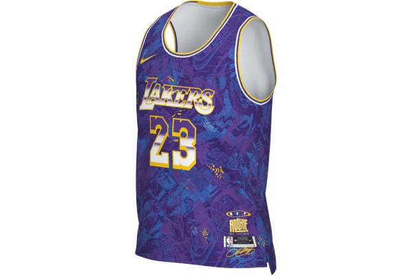 Jordan Men's LeBron James Purple Los Angeles Lakers 2021/22 Swingman Player  Jersey - Statement Edition - Macy's