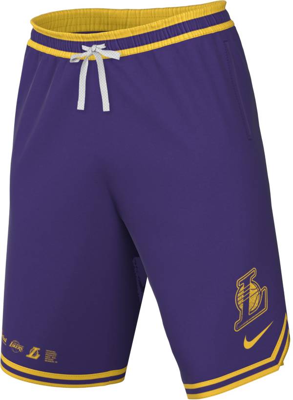 Nike Men's Los Angeles Lakers Purple DNA Shorts