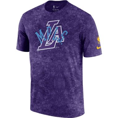 sorry, Nike Men's 2021-22 City Edition Los Angeles Lakers Purple Washed T-Shirt is currently out of stock