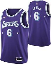 Men's Los Angeles Lakers LeBron James Nike White 2021/22 #6 Swingman Player  Jersey - Association Edition
