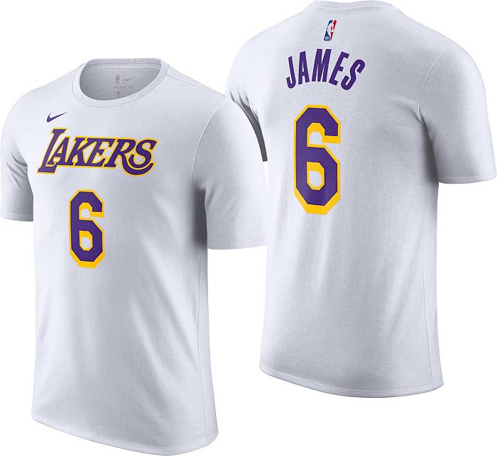Los Angeles Lakers Nike Dri-fit Essential Logo T-Shirt - Mens