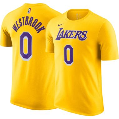 sorry, Nike Men's Los Angeles Lakers Russell Westbrook #0 Yellow Player T-Shirt is currently out of stock