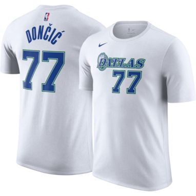 sorry, Nike Men's 2021-22 City Edition Dallas Mavericks Luka Doncic #77 White Cotton T-Shirt is currently out of stock